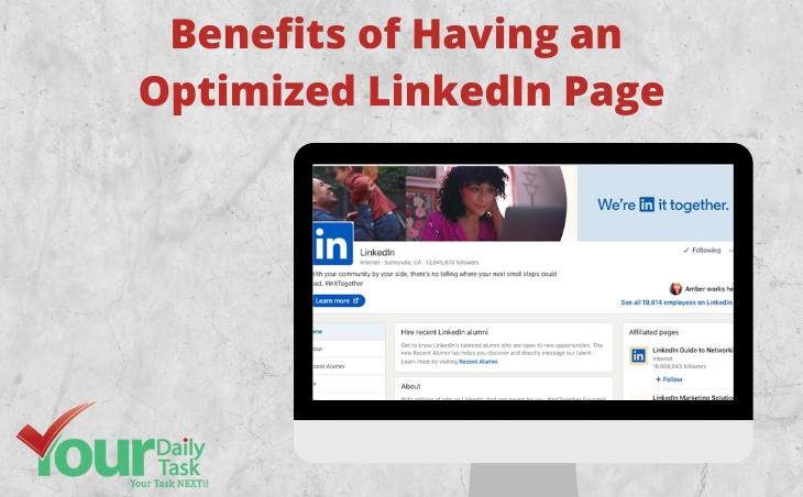 Benefits of Having an Optimized LinkedIn Page